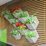 Maceta panal pared