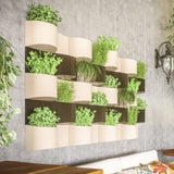 Maceta lineal pared (SET)
